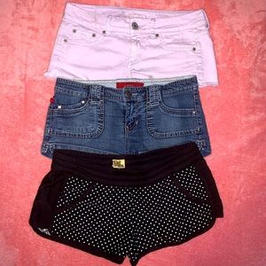 Volcom •American Eagle • YMI shorts bundle